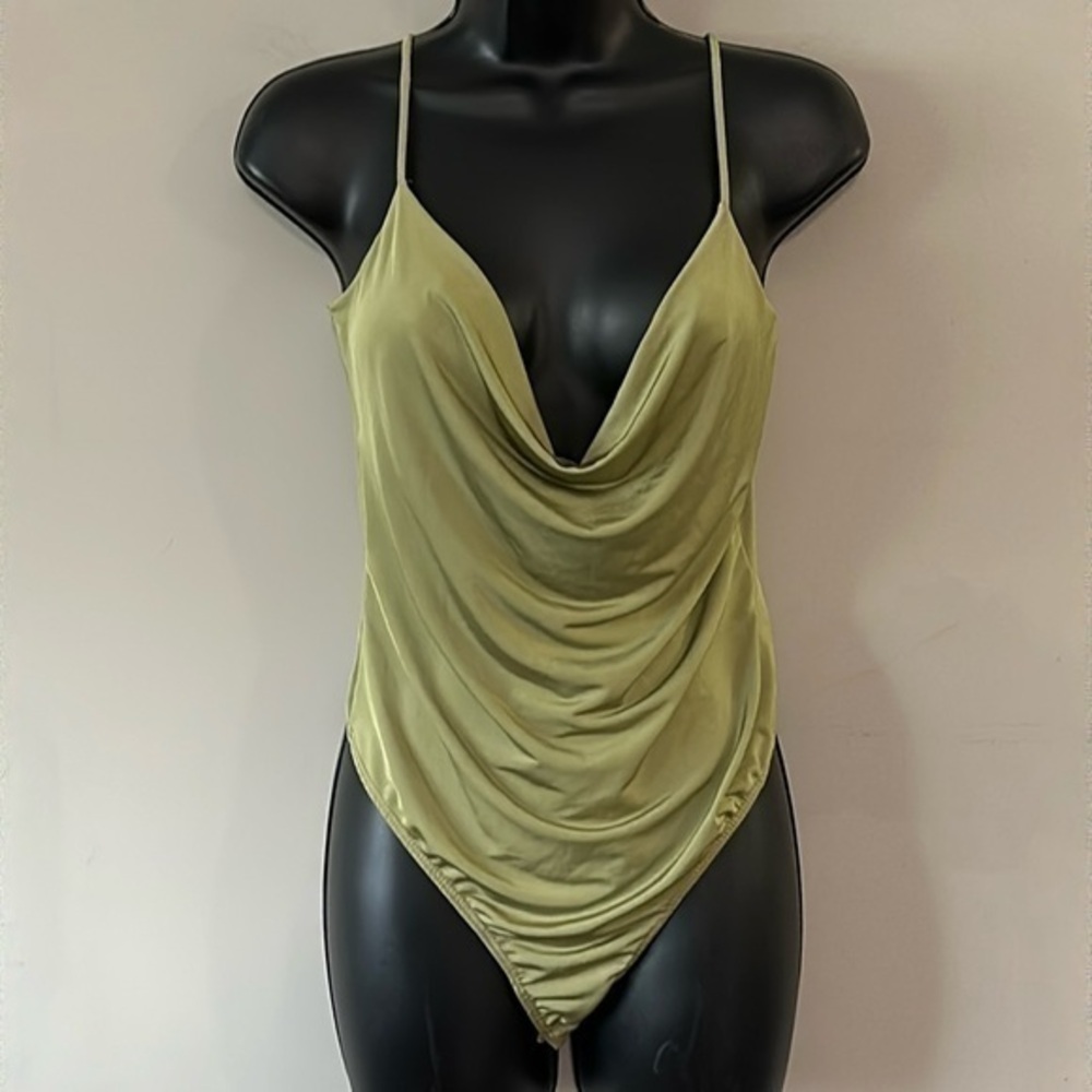 Out From Under x URBAN OUTFITTERS Women's Green Bodysuit moss green medium